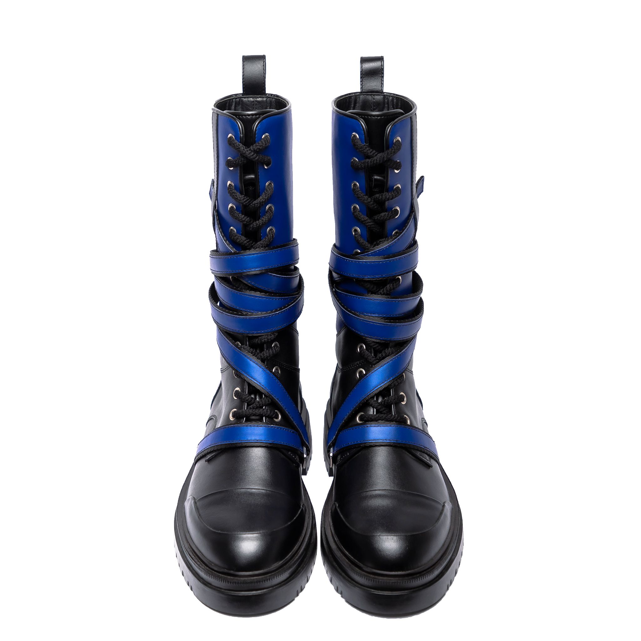 DR STRANGE CHUNKY HI-ANKLE COMBAT BOOTS - SHOES FOR DECOR