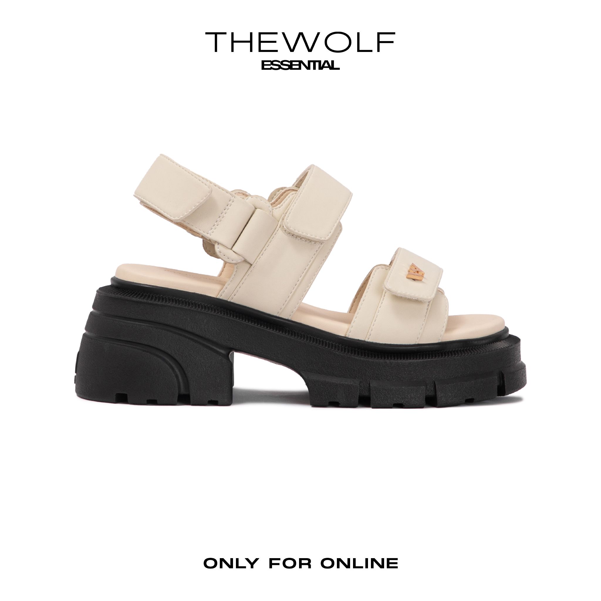 THEWOLF ESSENTIAL HIGH SANDAL - BROWN