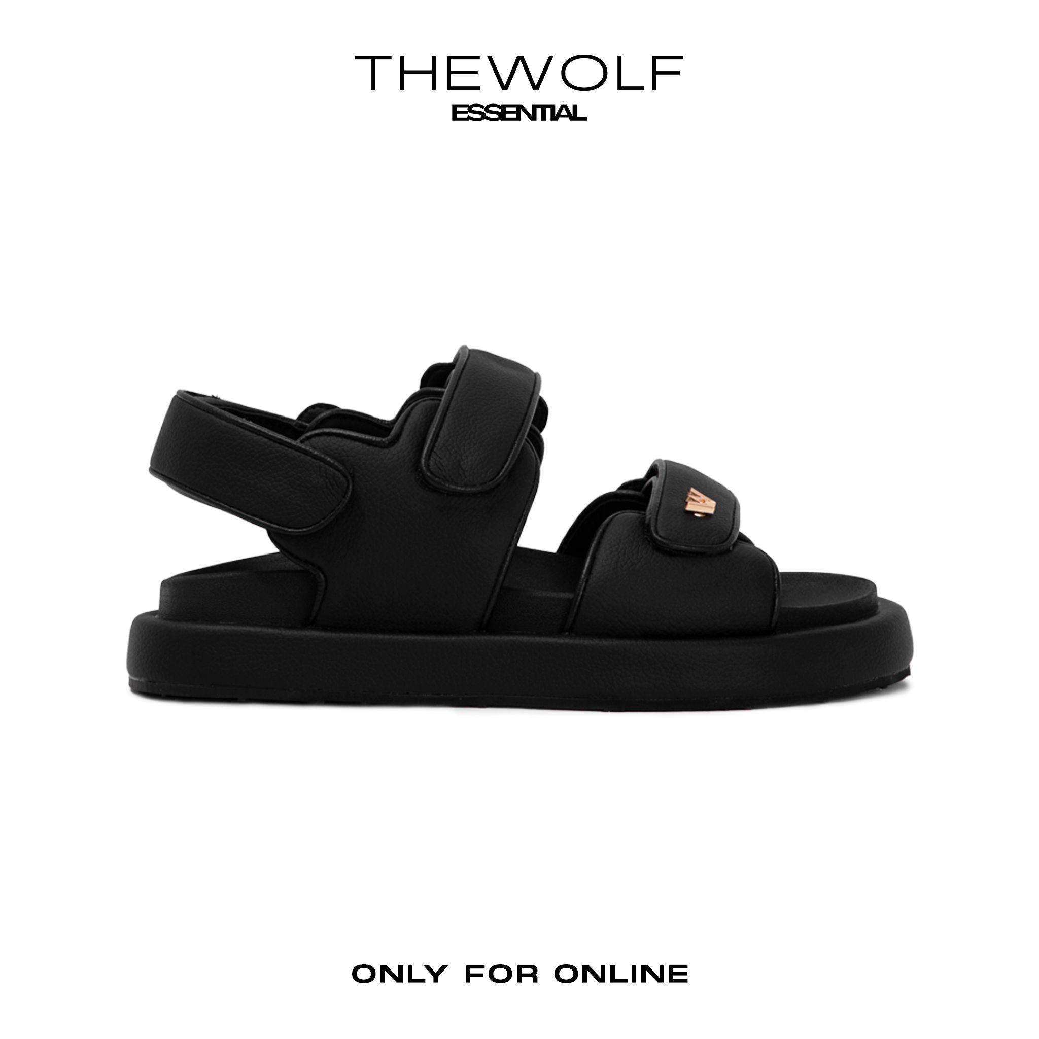 THEWOLF ESSENTIAL LOW SANDAL - CREAM