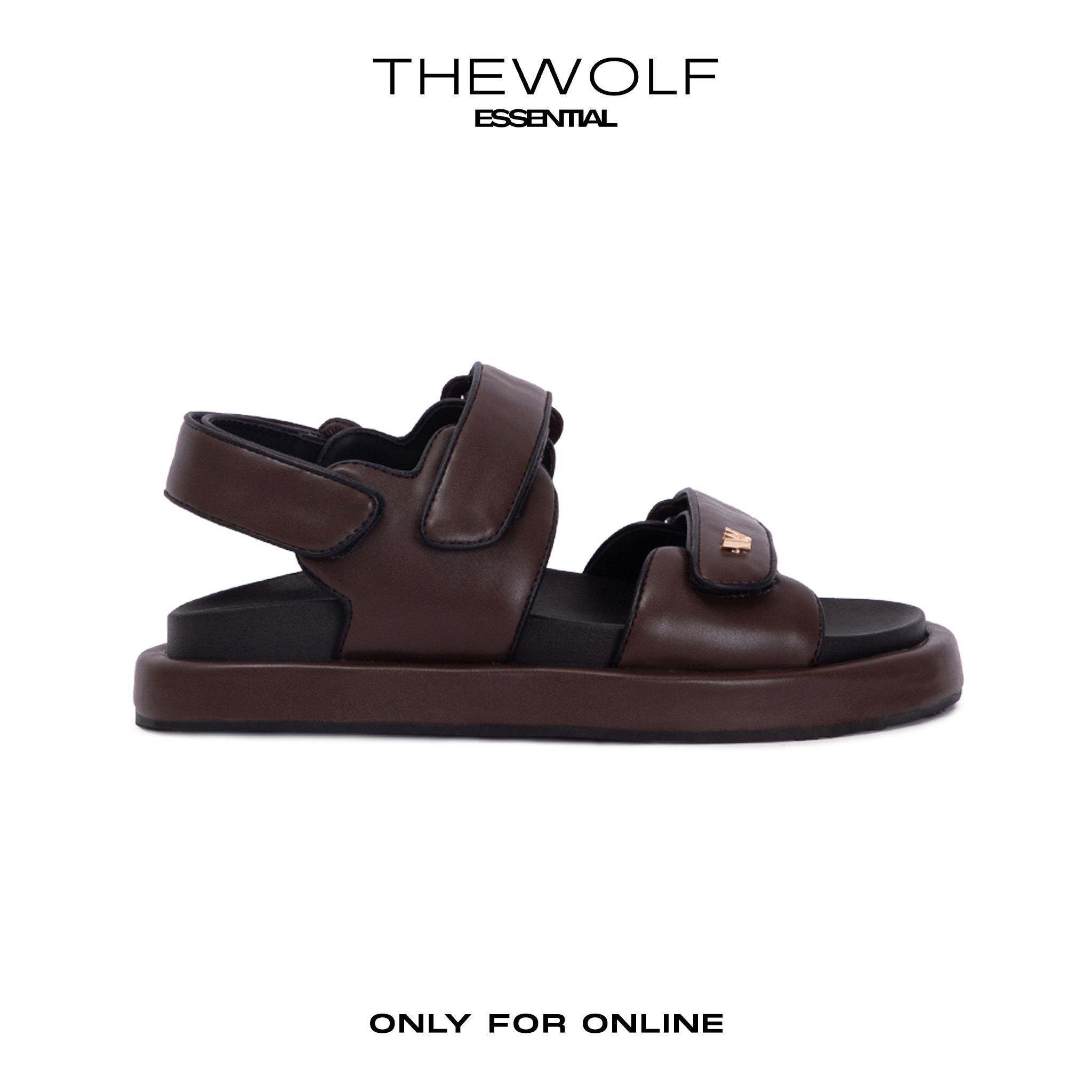 THEWOLF ESSENTIAL LOW SANDAL - CREAM