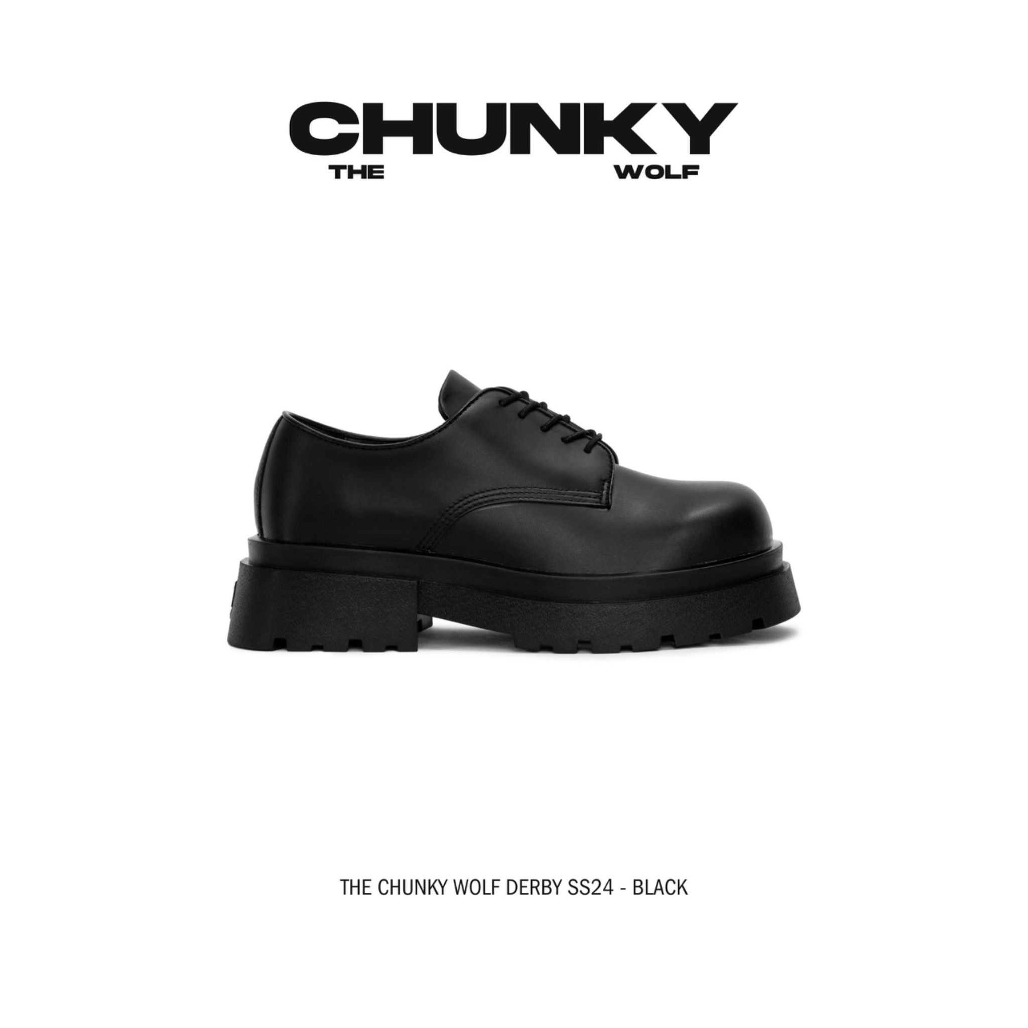 THE CHUNKY WOLF DERBY SS24 - BLACK