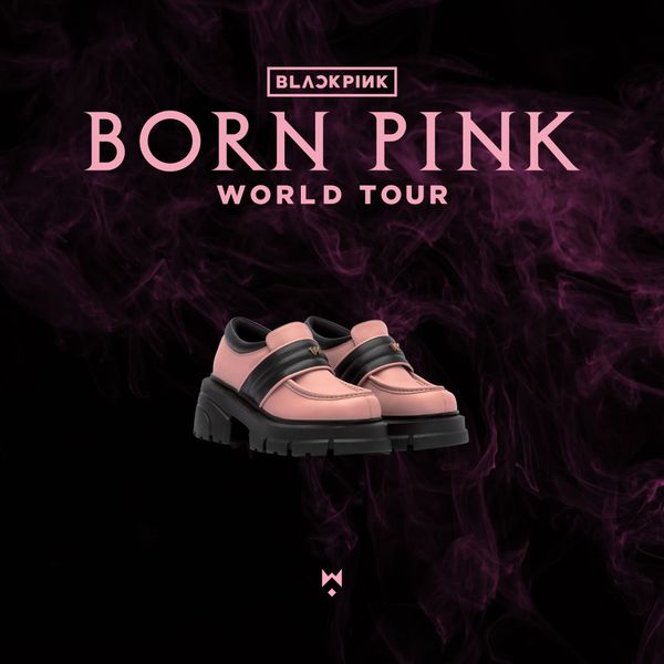  THEWOLF BLACK PINK LOAFER 