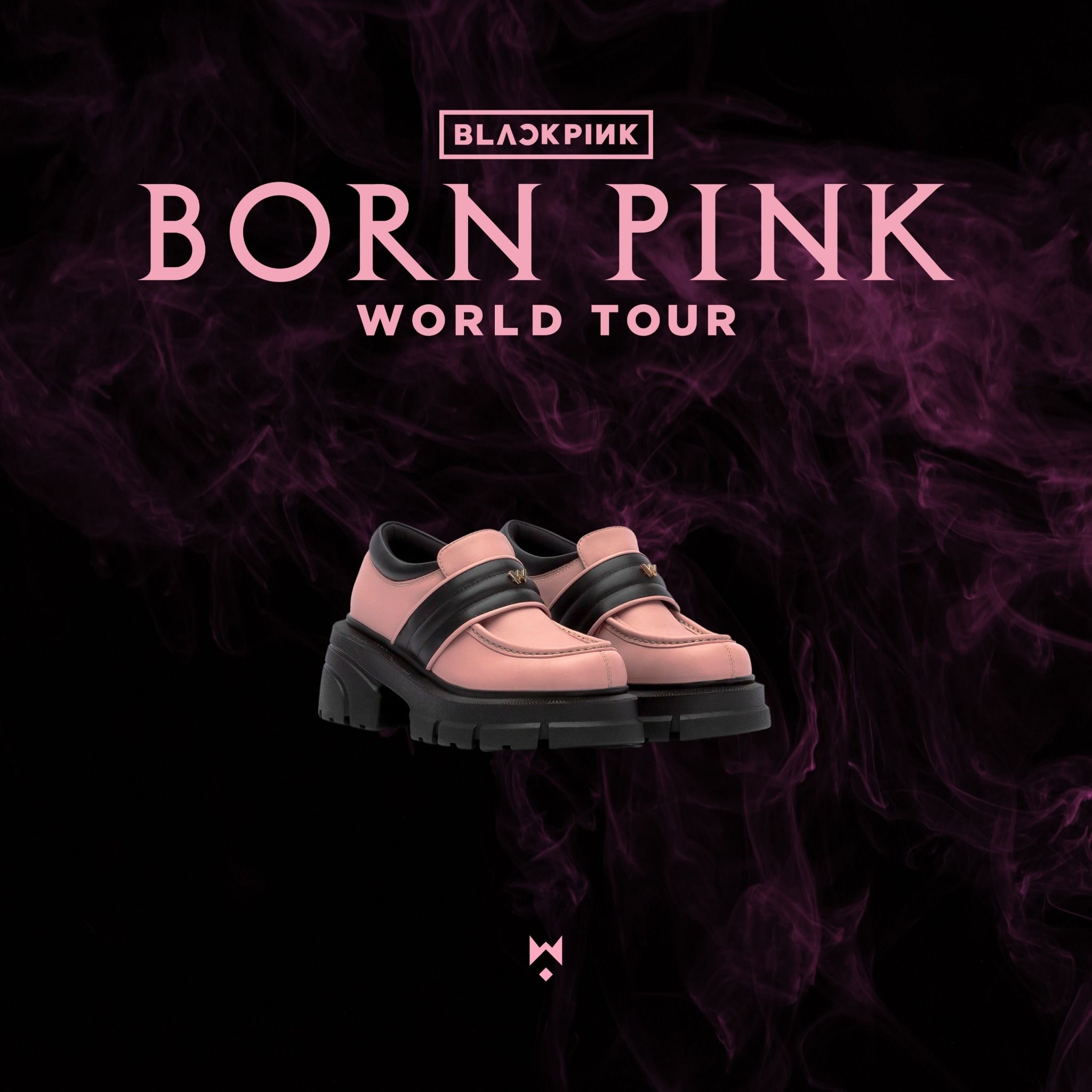 THEWOLF BLACK PINK LOAFER