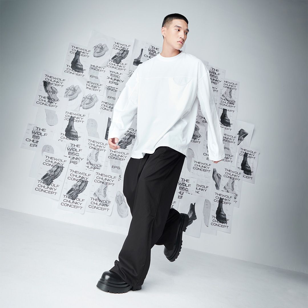 THE CHUNKY WOLF CHELSEA BOOT SS24 - BLACK