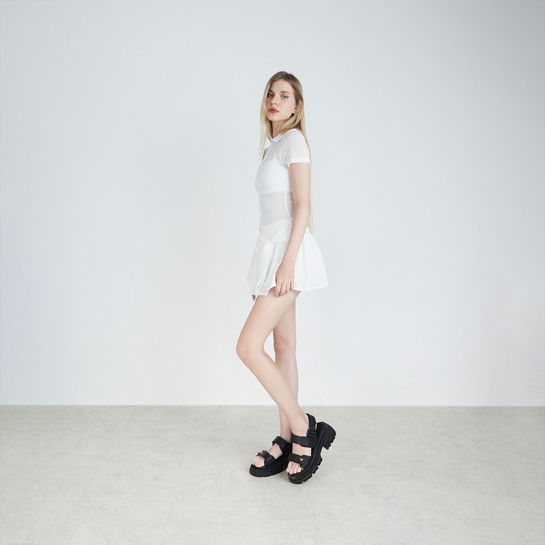 THEWOLF ESSENTIAL HIGH SANDAL - BROWN
