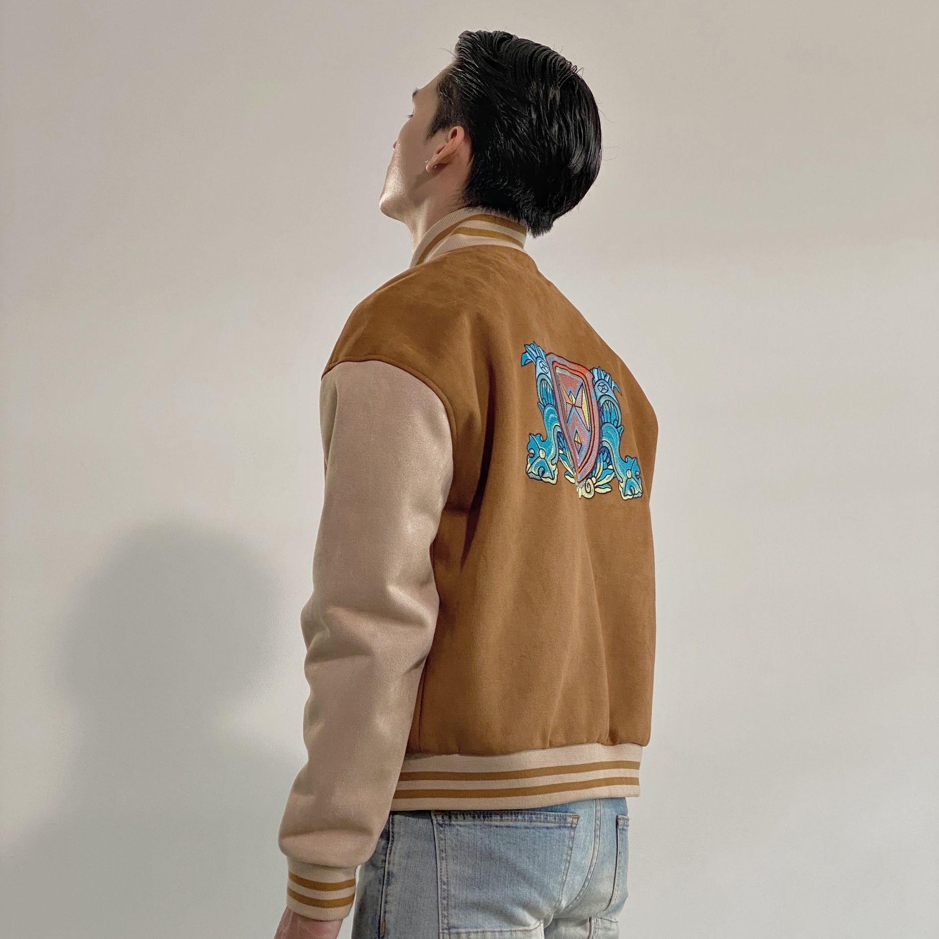 THE CHUNKY WOLF VARSITY JACKET