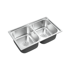 Bồn Rửa Chén 2 Hố Draco S2273I Chất Liệu Inox 304 Chống Gỉ Chống Ăn Mòn - Hàng Chính Hãng