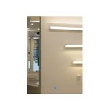 Hình Ảnh Gương Phòng Tắm Draco ATG57LO Đèn Led Với Trình Điều Khiển Cảm Ứng