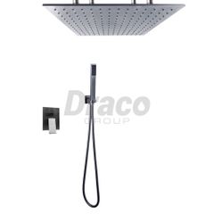 Sen Âm Trần Nóng Lạnh Draco F0388IV 2 Chế Độ Nước Chất Liệu Inox 304 Chống Oxi Hóa Bát Sen Vuông 50cm - Hàng Chính Hãng