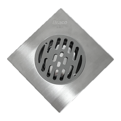 Lỗ Thoát Sàn Draco ATR02IB Inox 304 Chống Gỉ Chống Ăn Mòn Đúc Kích Thước 15cm x 15cm- Hàng Chính Hãng