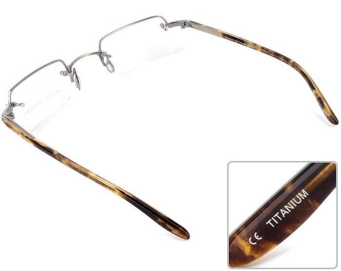Barton Perreira Hillix titanium frame eyeglasses