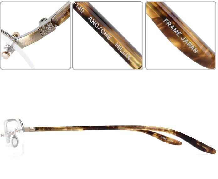 Barton Perreira Hillix titanium frame eyeglasses