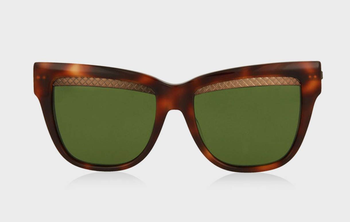 Bottega Veneta BV0074S 004 Havana Bronze