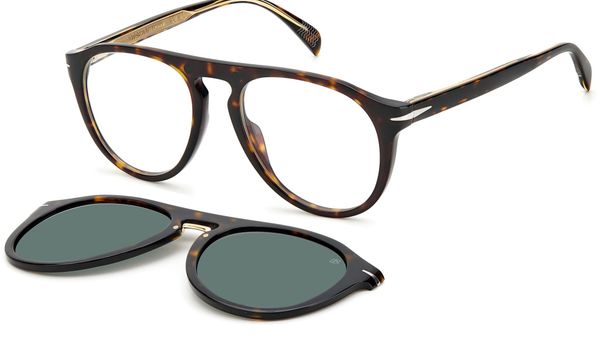  David Beckham DB 7032/G/CS 086 UC frame with polarized clips. 