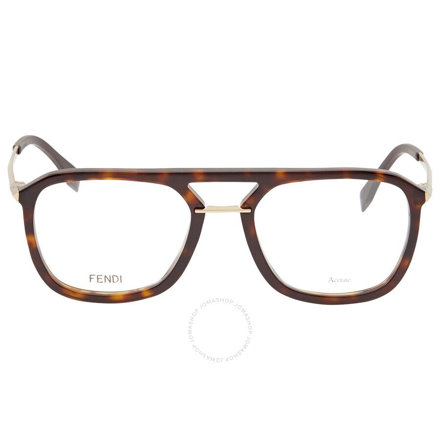 Fendi FF M0033 gold frame
