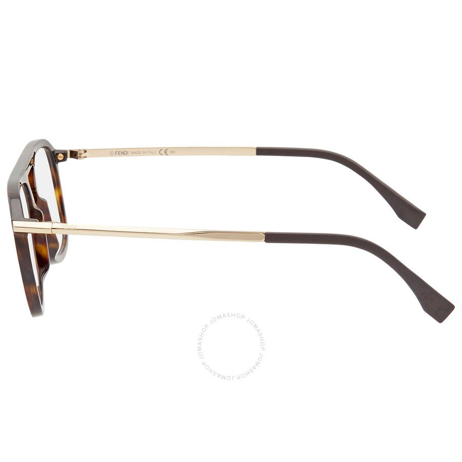  Fendi FF M0033 gold frame 