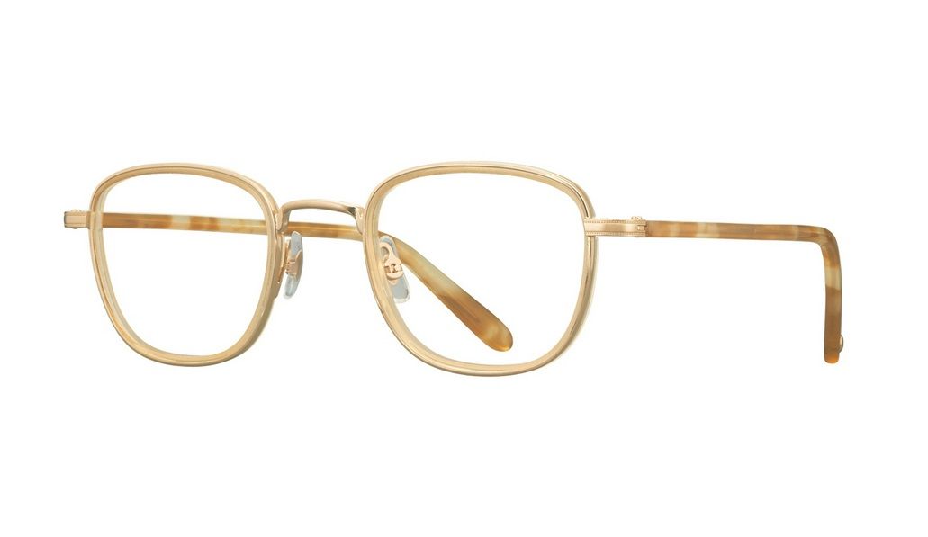 (ĐÃ BÁN) Garrett Leight Garfield Eyeglasses gold with clip on