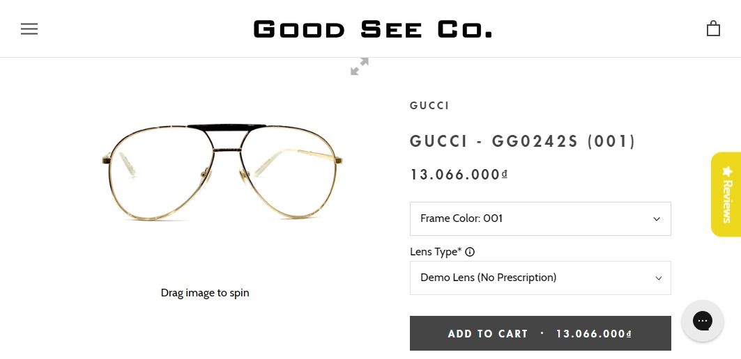  Gucci GG0242S 001 eyeglasses 