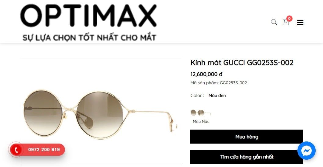 Gucci GG0253S 002 sunglasses
