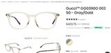  Gucci GG0390O 003 eyeglasses 