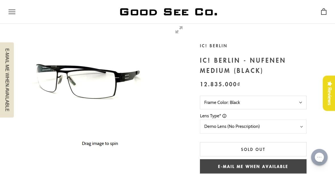 IC! Berlin - Nufenen eyeglasses