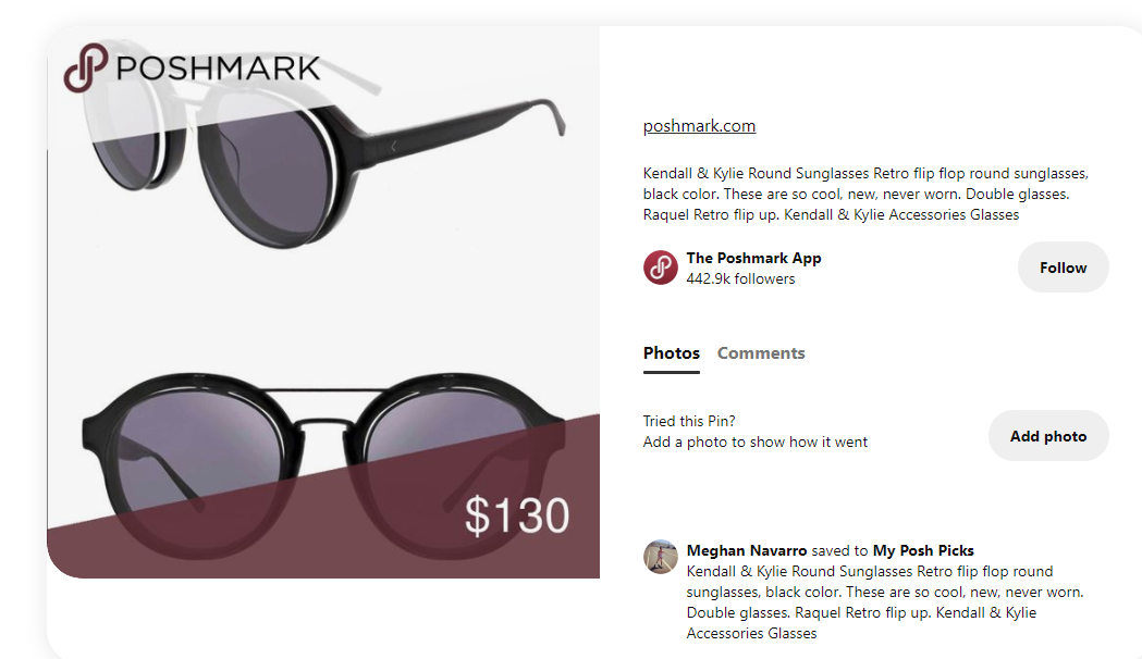 KENDALL + KYLIE Raquel Retro Sunglasses