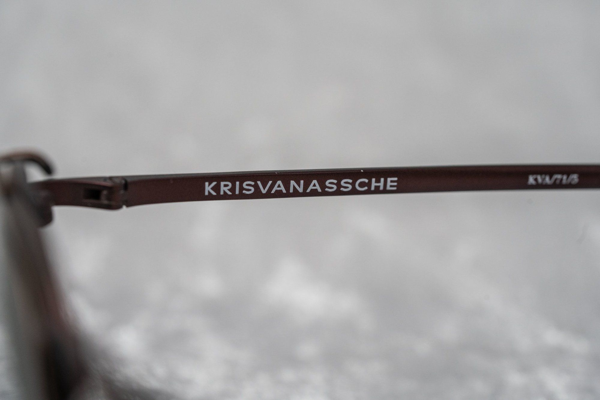 Kris Van Assche KVA 71 sunglasses with clip on (by Linda Farrow)