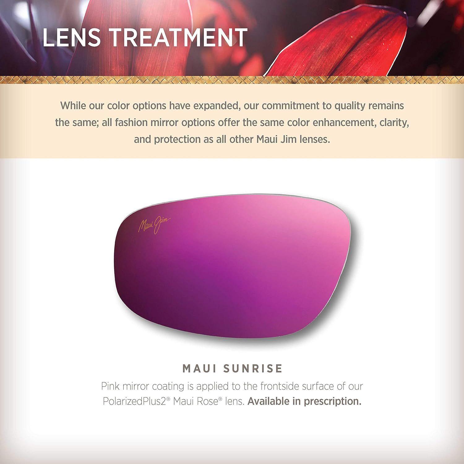 (ĐÃ BÁN) Maui Jim Crater Rim with Maui Sunrise lenses sunglasses