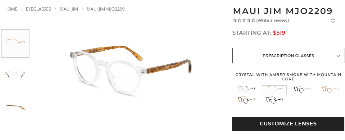 Maui Jim MJO2209 21C