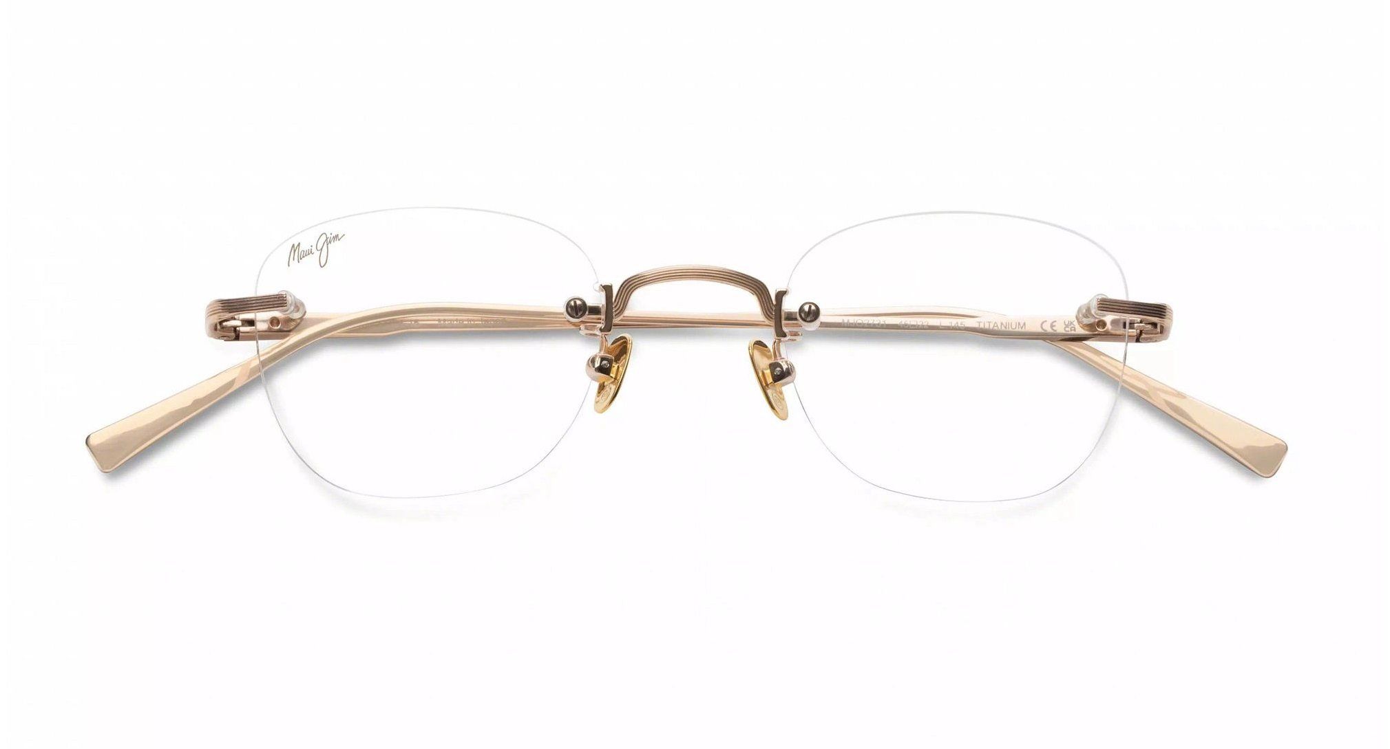 Maui Jim MJO2731 16 titanium rimless eyeglasses