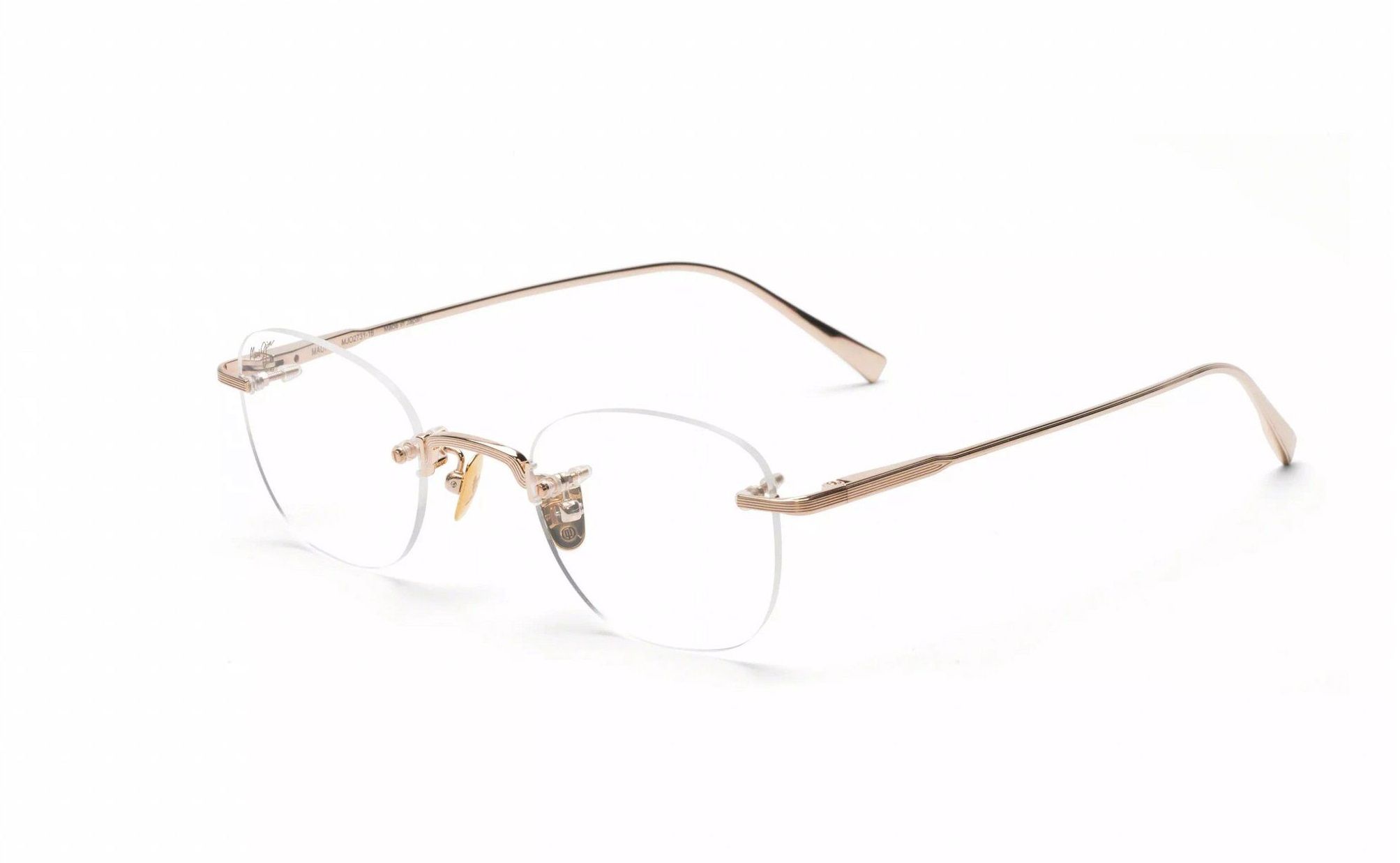 Maui Jim MJO2731 16 titanium rimless eyeglasses