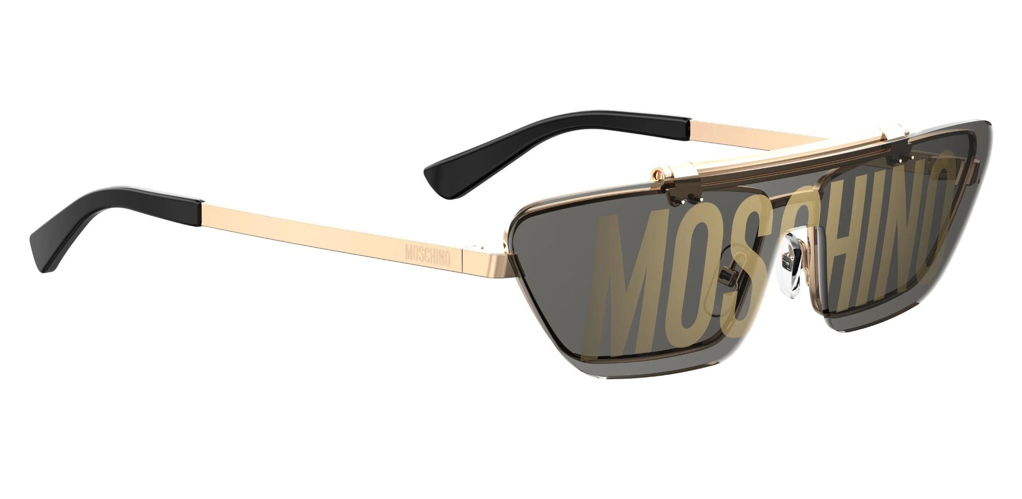 Moschino MOS048_S eyeglasses with sun clip 