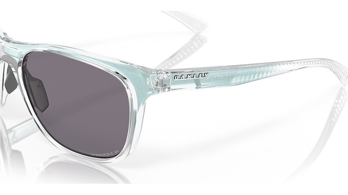 Oakley Leadline Blue Ice grey prizm polarized sunglasses
