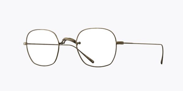  Oliver Peoples Carles Antique Gold eyeglasses - Titanium frame 