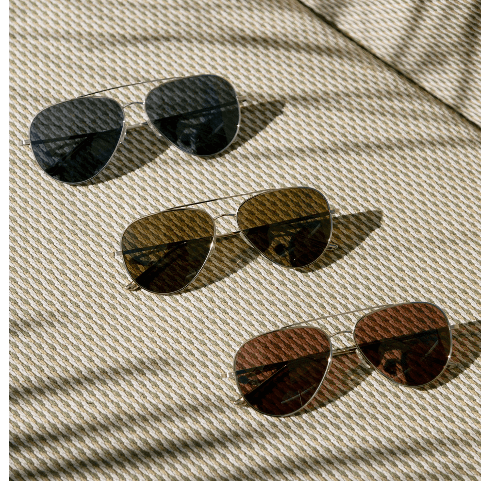 Oliver Peoples x The Row Casse sunglasses.