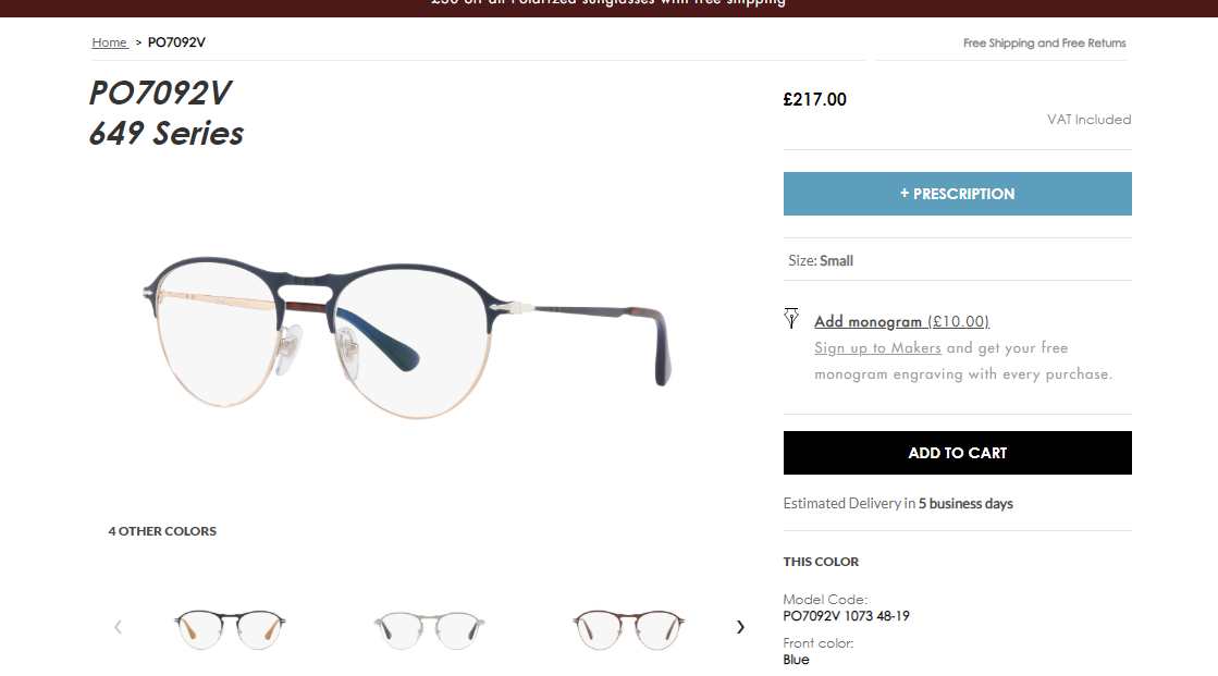 Persol PO7092V 1073