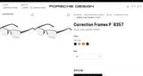  Porsche Design P 8357 A eyeglasses 