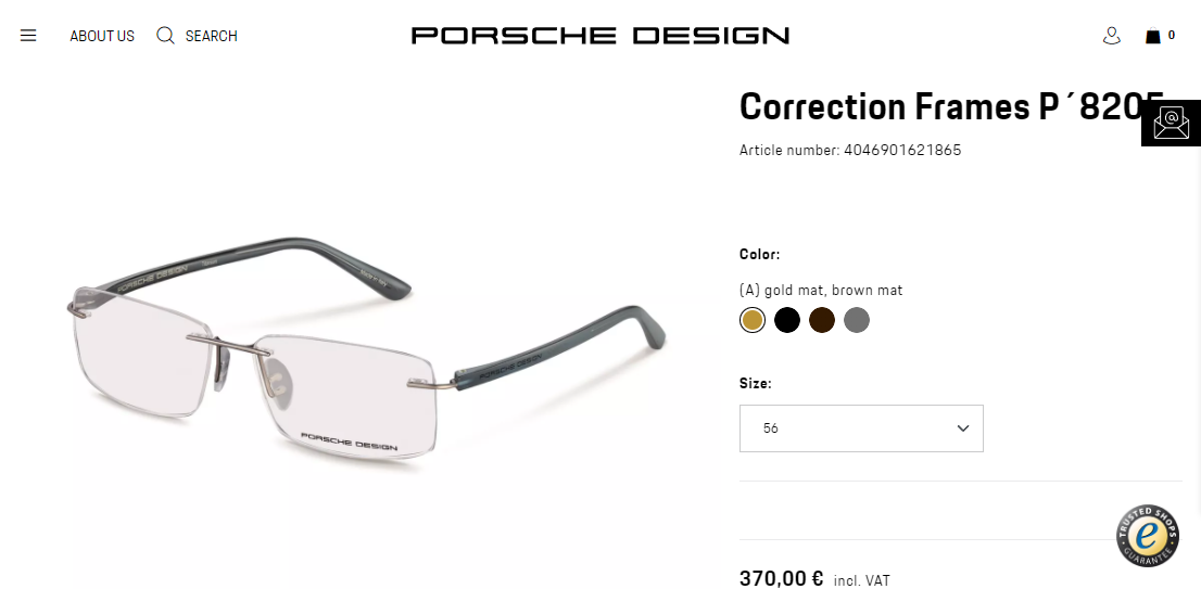 (ĐÃ BÁN) Porsche Design P 8205 C titanium