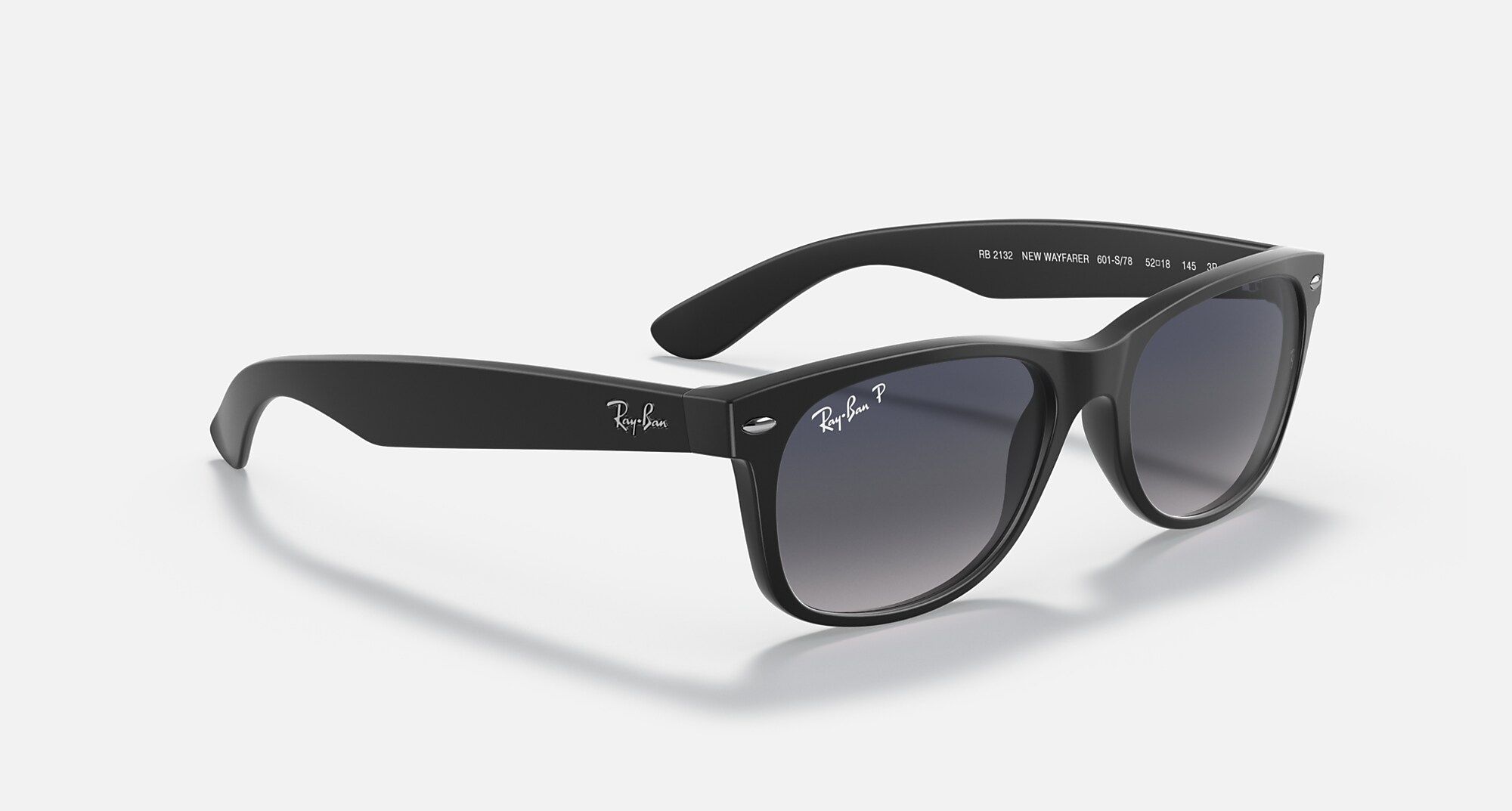 Ray Ban RB2132 601S78 New Wayfarer polarized sunglasses