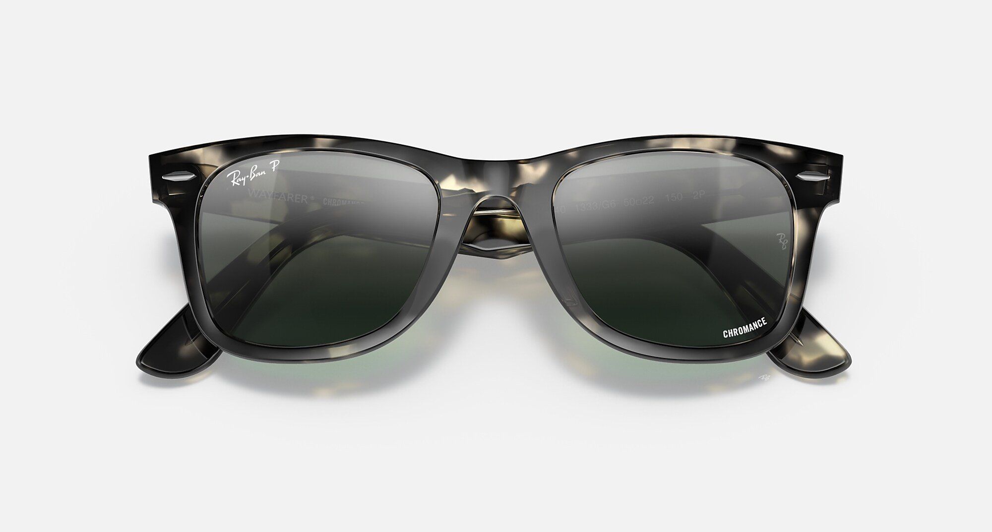 Ray Ban Wayfarer RB2140 1333G6 chromance sunglasses