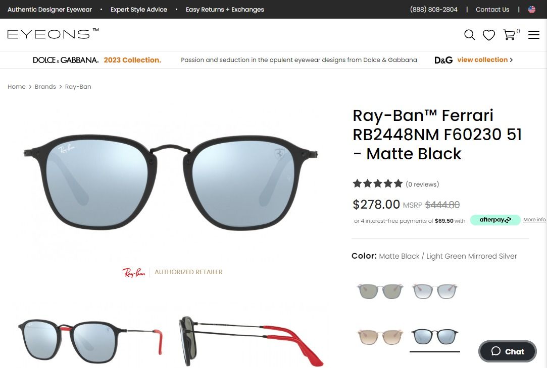 (ĐÃ BÁN) Ray Ban RB2448NM F602/30 Scuderia Ferrari sunglasses