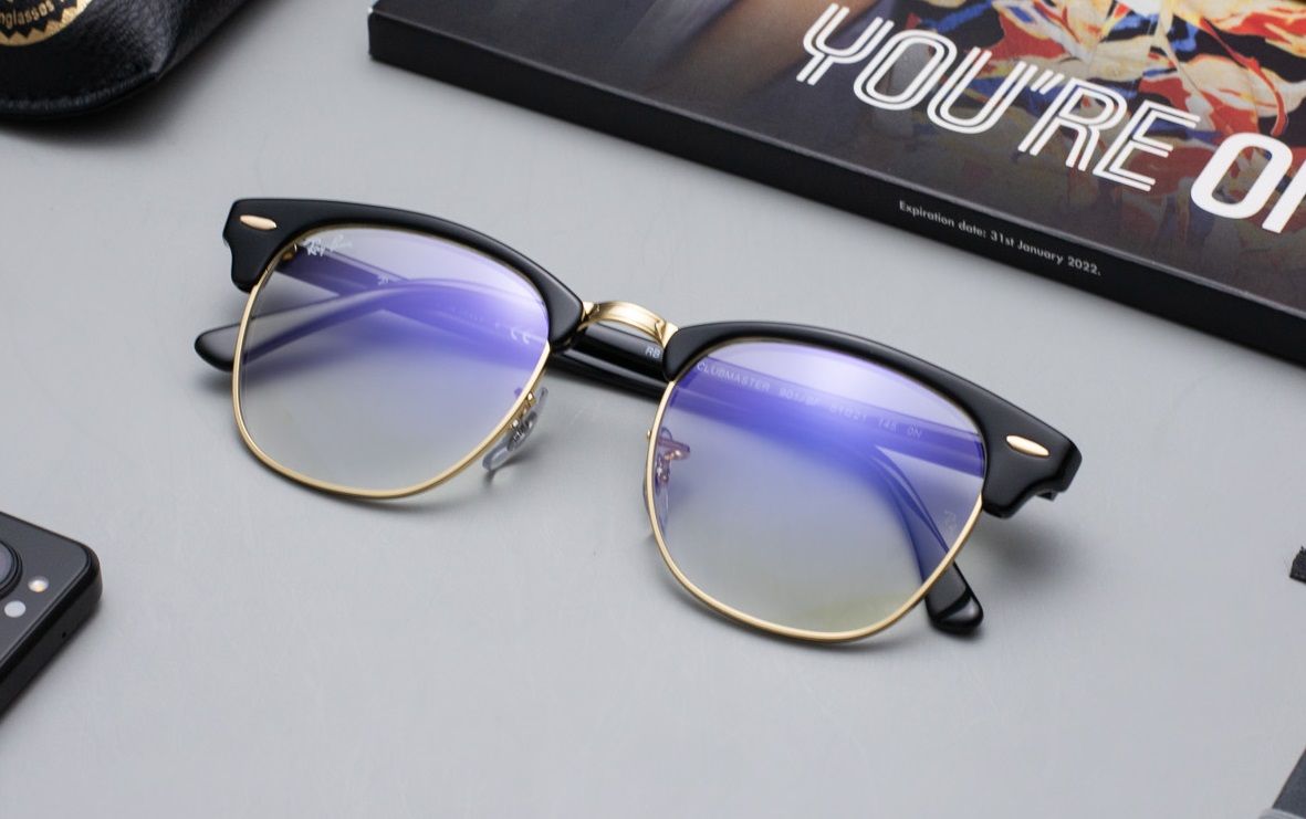 (ĐÃ BÁN) Ray Ban RB3016 901BF blue light filter eyeglasses