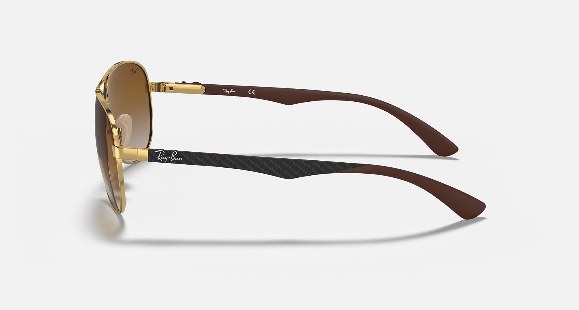 Ray Ban RB8313 001/51 carbon fibre frame sunglasses