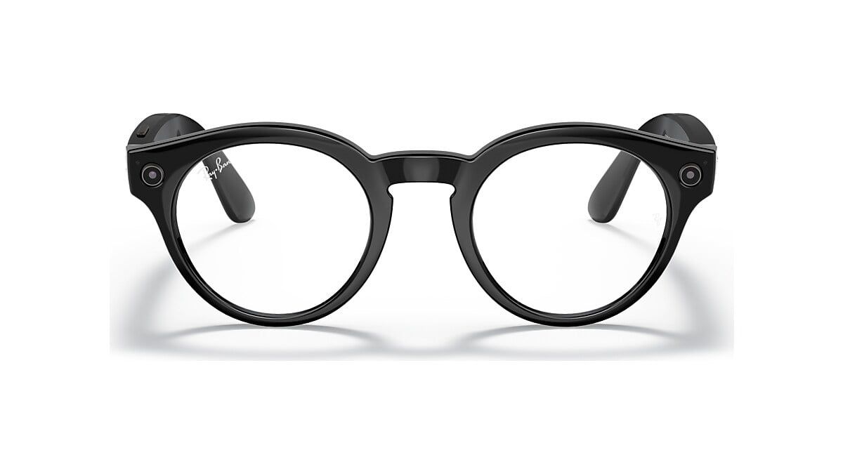 (ĐÃ BÁN) Ray Ban Stories RW4003 shiny black frame / transition grey lenses