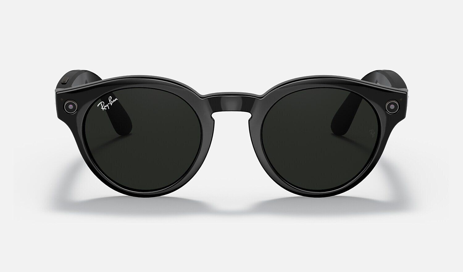  (ĐÃ BÁN) Ray Ban Stories RW4003 shiny black frame / transition grey lenses 