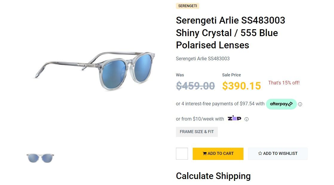 (ĐÃ BÁN) Serengeti Arlie SS483003 sunglasses