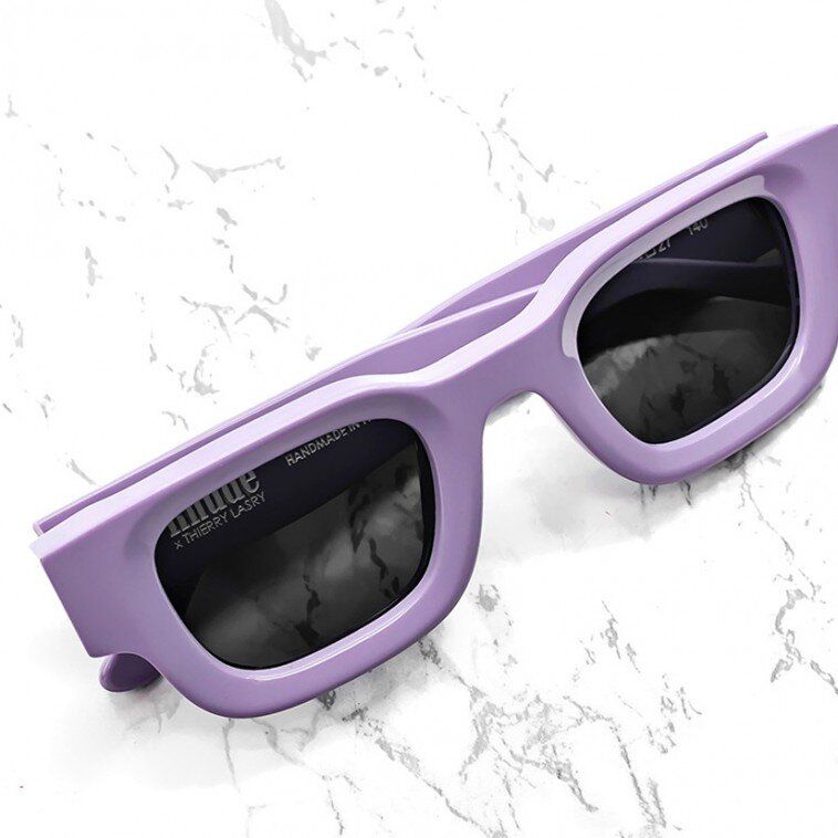 RHUDE x THIERRY LASRY Rhevision Purple sunglasses