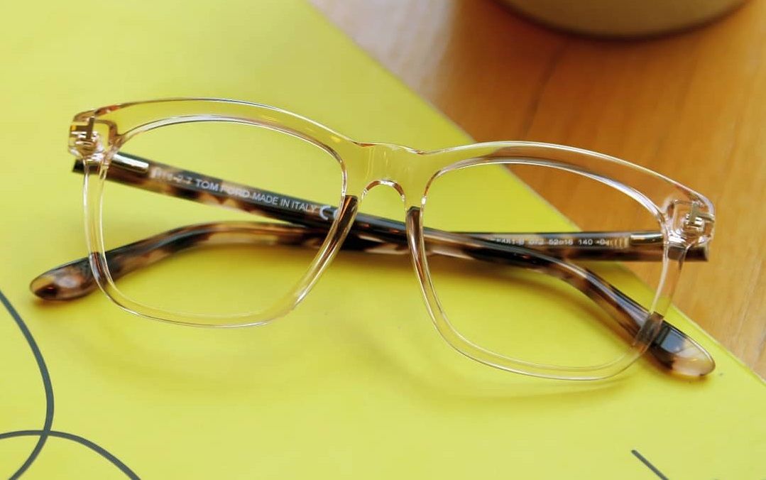 Tom Ford FT5481B 072 blue block eyeglasses