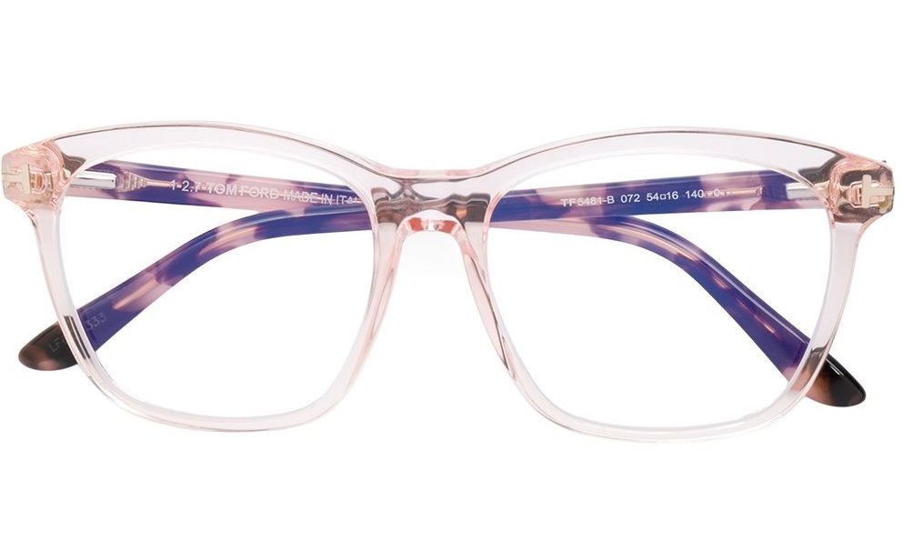 Tom Ford FT5481B 072 blue block eyeglasses