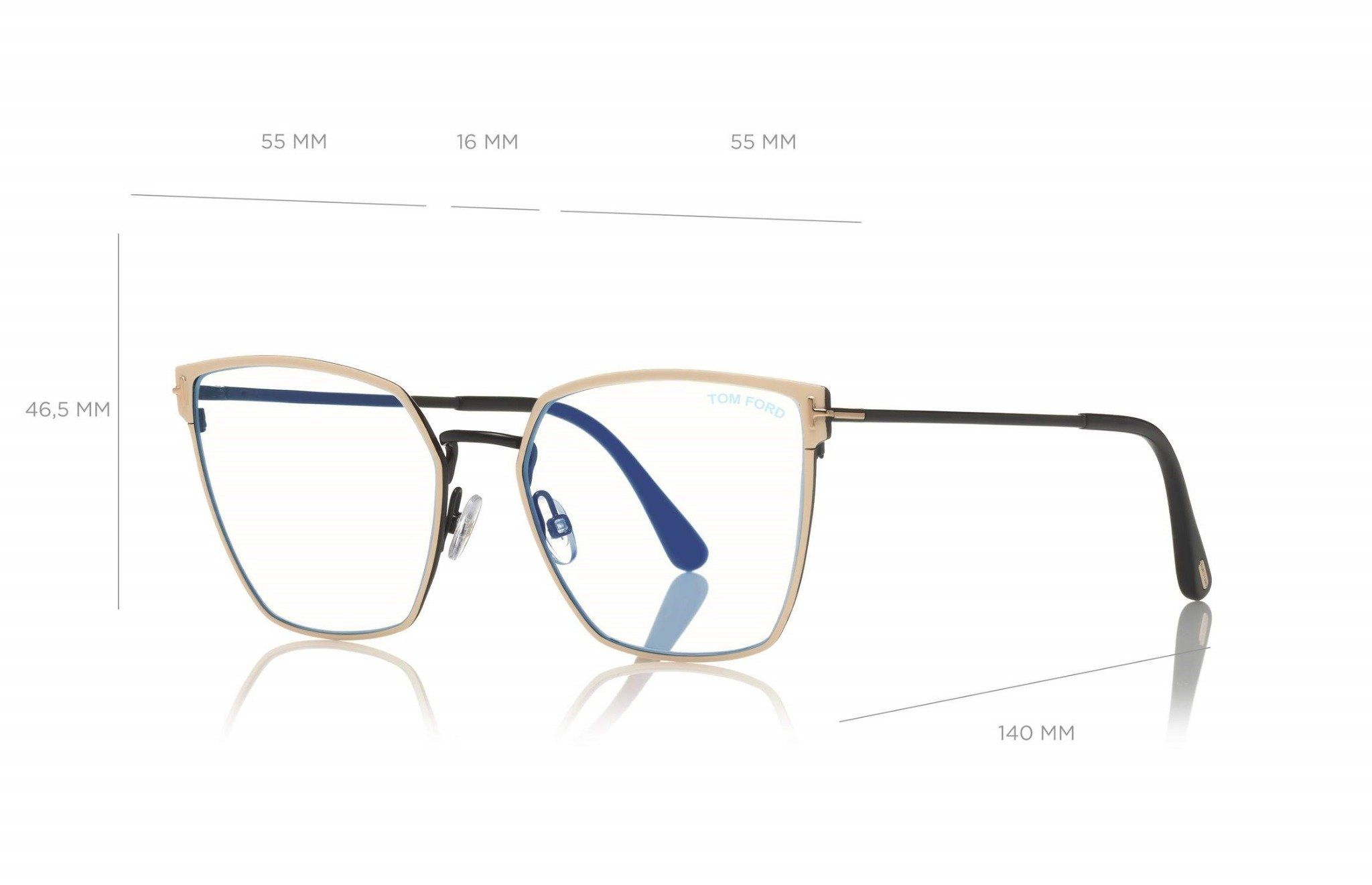 (ĐÃ BÁN) Tom Ford FT5574-B 021 blue blocking eyeglasses
